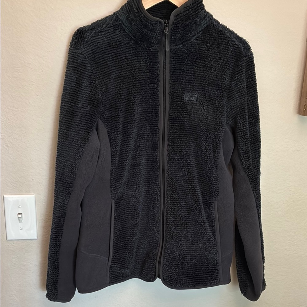 Jack Wolfskin Black Fleece Jacket